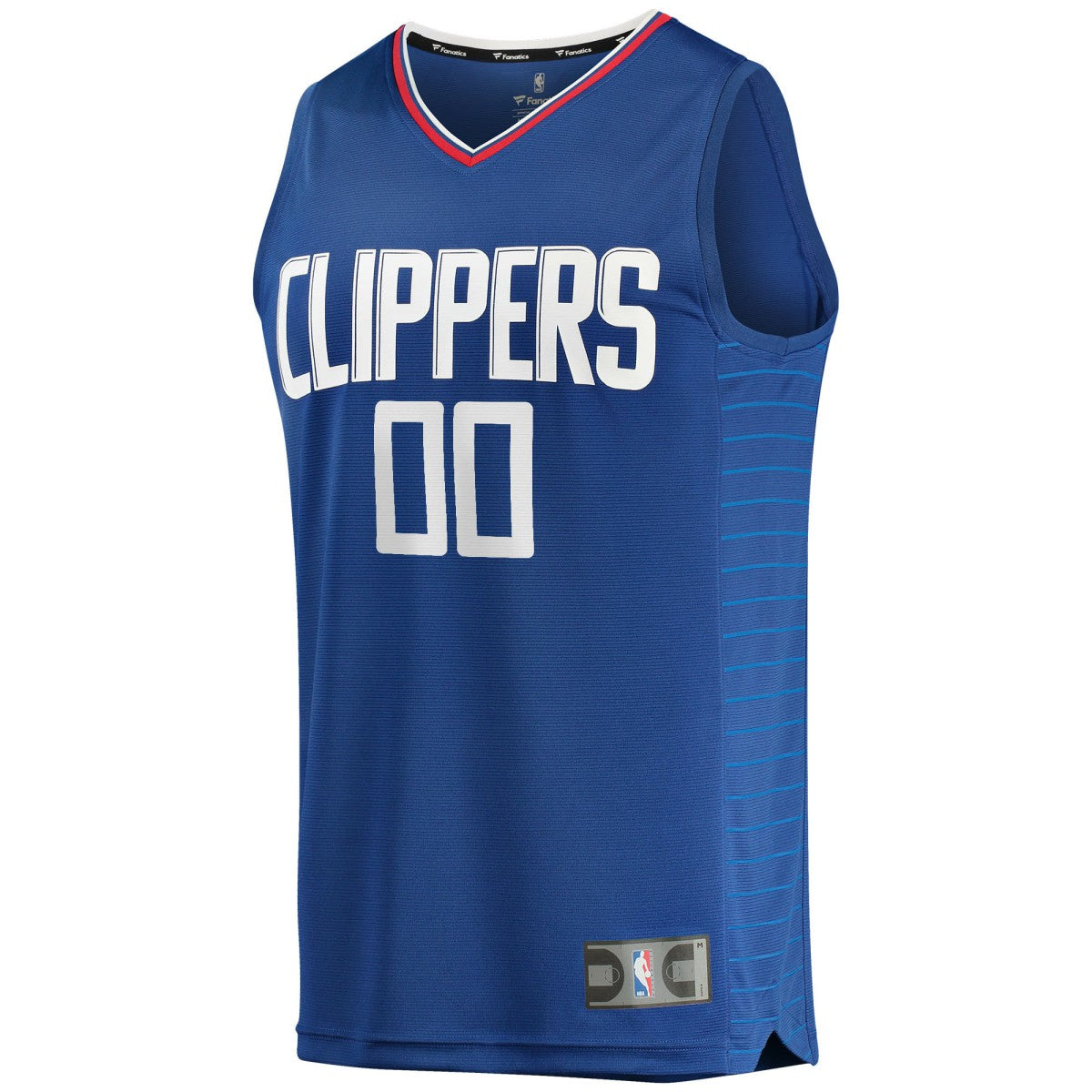 Fanatics - LA Clippers Fast Break Custom Replica Jersey Royal - Icon Edition