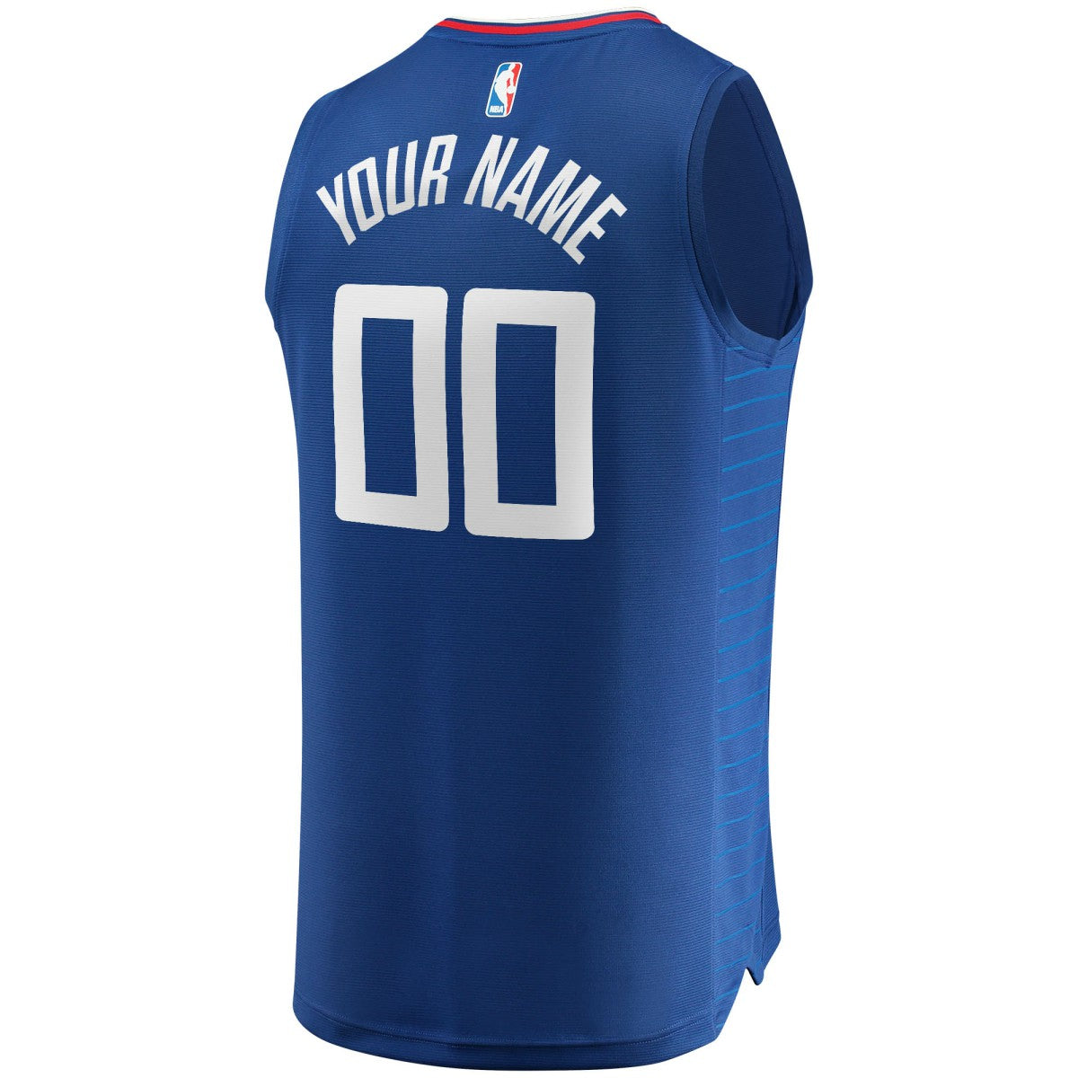 Fanatics - LA Clippers Fast Break Custom Replica Jersey Royal - Icon Edition