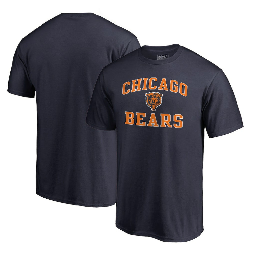 Chicago Bears Vintage Collection Victory Arch T-Shirt Navy - NFL