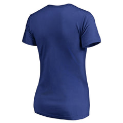 Buffalo Bills Women's Vintage Collection Victory Arch V-Neck T-Shirt Royal - NFL