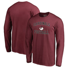 Arizona Cardinals Vintage Collection Victory Arch Long Sleeve T-Shirt Cardinal - NFL