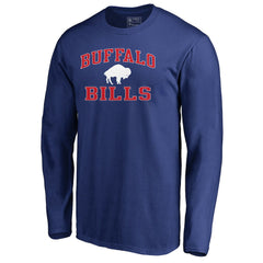 Buffalo Bills Vintage Collection Victory Arch Long Sleeve T-Shirt Royal - NFL