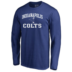 Indianapolis Colts Vintage Collection Victory Arch Long Sleeve T-Shirt Royal - NFL
