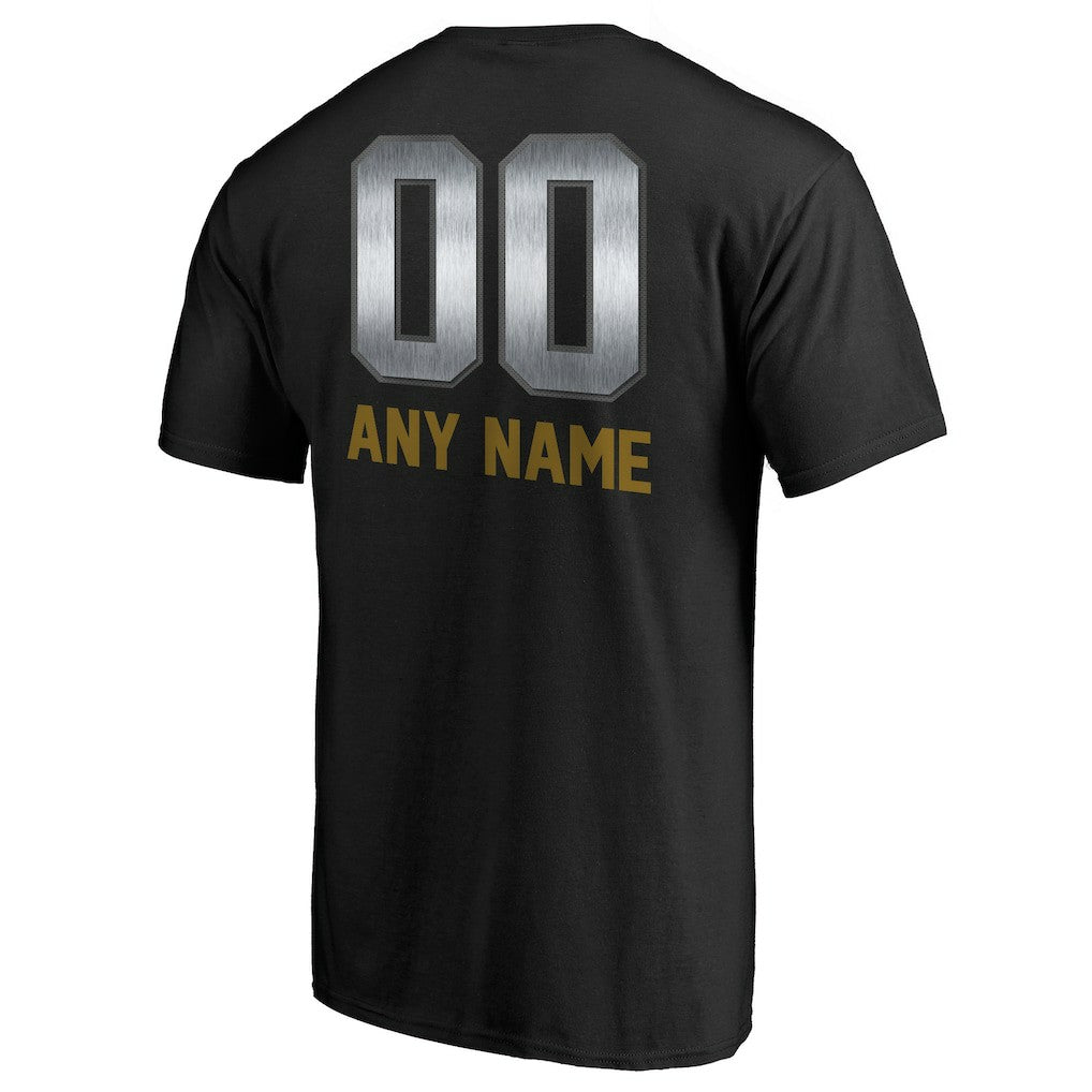 Baltimore Ravens Personalized Midnight Mascot T-Shirt Black - NFL