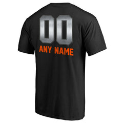 Chicago Bears Personalized Midnight Mascot T-Shirt Black - NFL