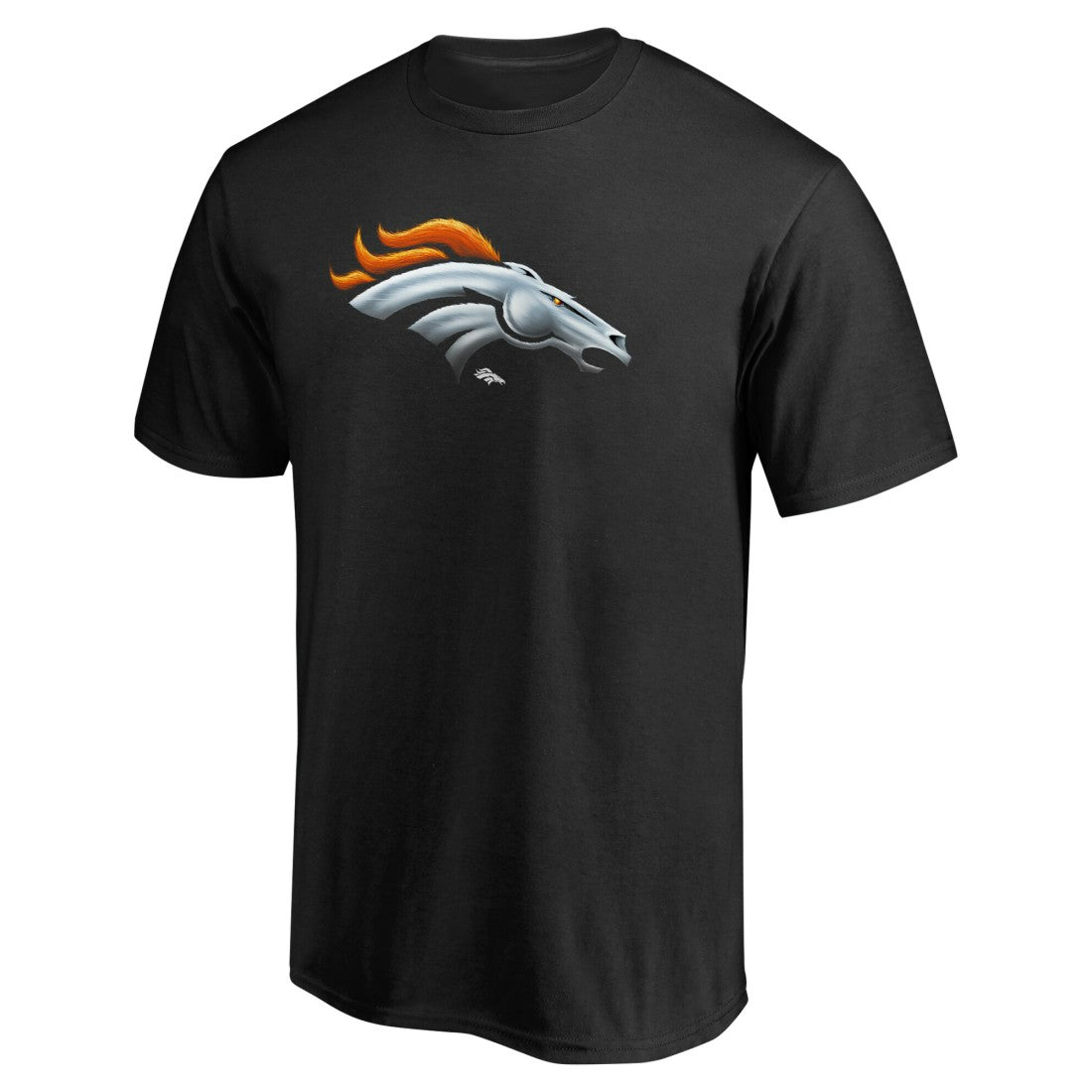 Denver Broncos Personalized Midnight Mascot T-Shirt Black - NFL