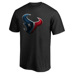 Houston Texans Personalized Midnight Mascot T-Shirt Black - NFL