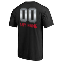 Houston Texans Personalized Midnight Mascot T-Shirt Black - NFL