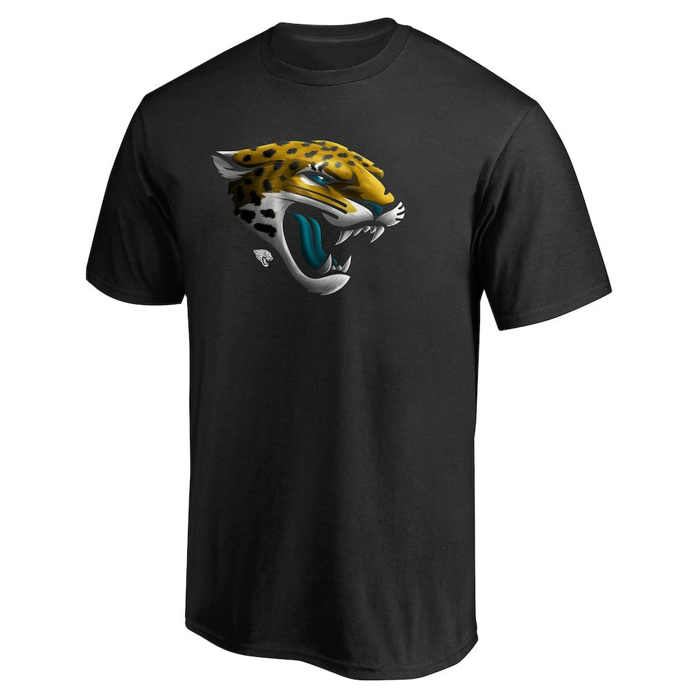 Jacksonville Jaguars Personalized Midnight Mascot T-Shirt Black - NFL
