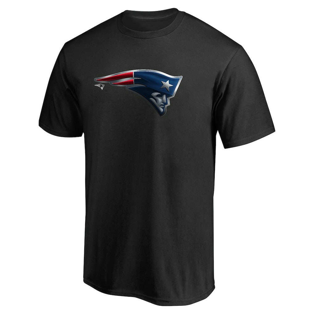 New England Patriots Personalized Midnight Mascot T-Shirt Black - NFL