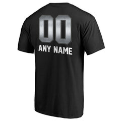 Las Vegas Raiders Personalized Midnight Mascot T-Shirt Black - NFL