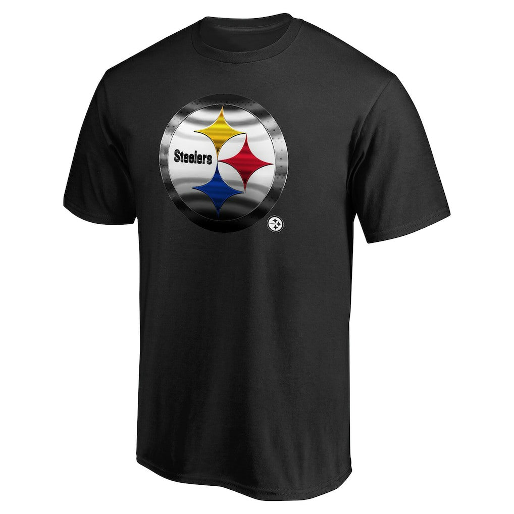 Pittsburgh Steelers Personalized Midnight Mascot T-Shirt Black - NFL