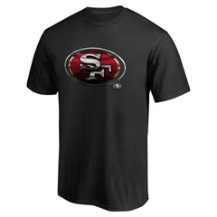 San Francisco 49ers Personalized Midnight Mascot T-Shirt Black - NFL