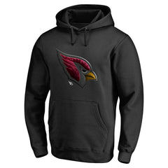 Arizona Cardinals Personalized Midnight Mascot Pullover Hoodie Black - NFL