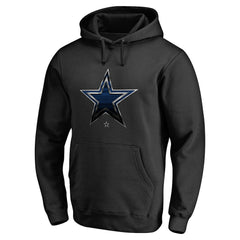 Dallas Cowboys Personalized Midnight Mascot Pullover Hoodie Black - NFL