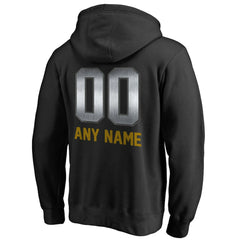 Jacksonville Jaguars Personalized Midnight Mascot Pullover Hoodie Black - NFL
