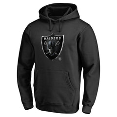 Las Vegas Raiders Personalized Midnight Mascot Pullover Hoodie Black - NFL