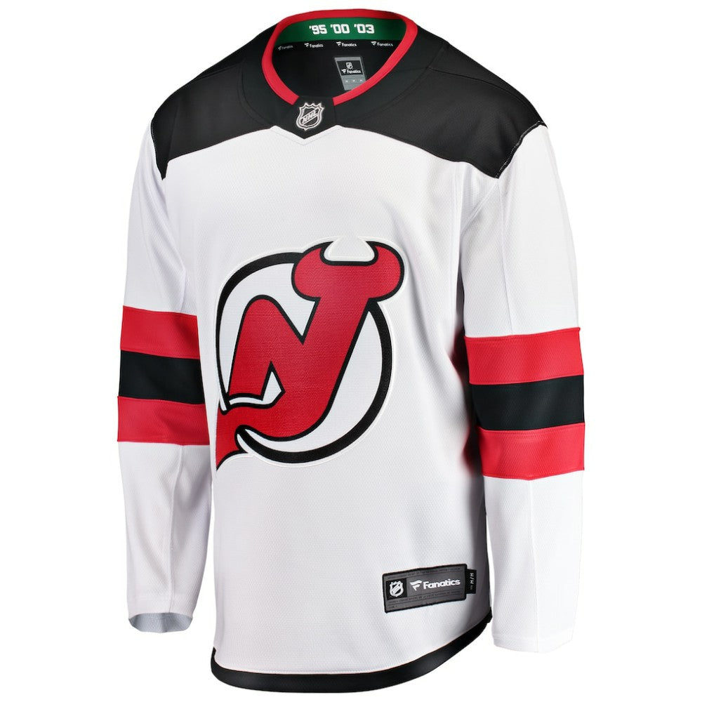 New Jersey Devils - Fanatics Youth Away Breakaway Jersey White