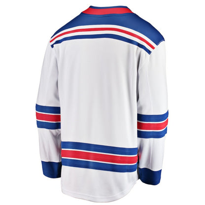 New York Rangers Fanatics Youth Away Breakaway Jersey - White | NHL Jerseys