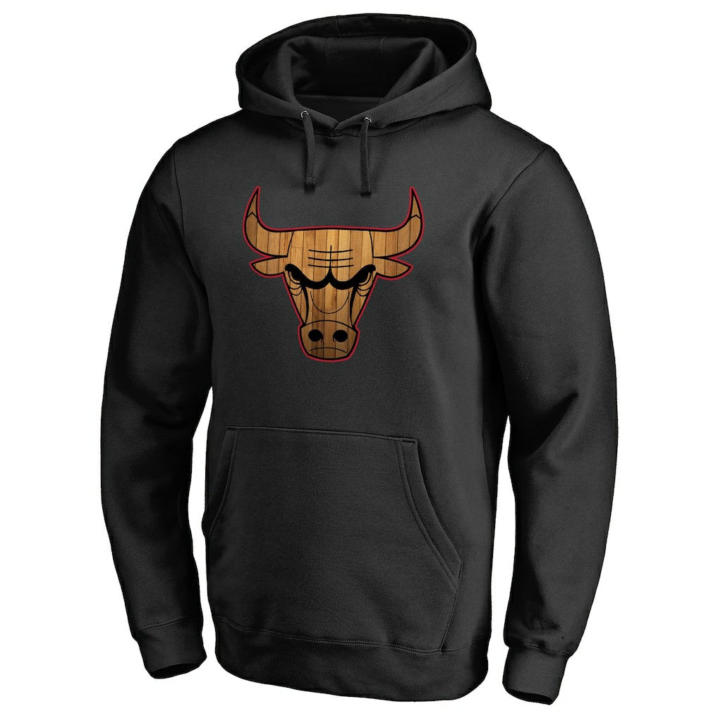 NBA - Chicago Bulls Hardwood II Pullover Hoodie - Black