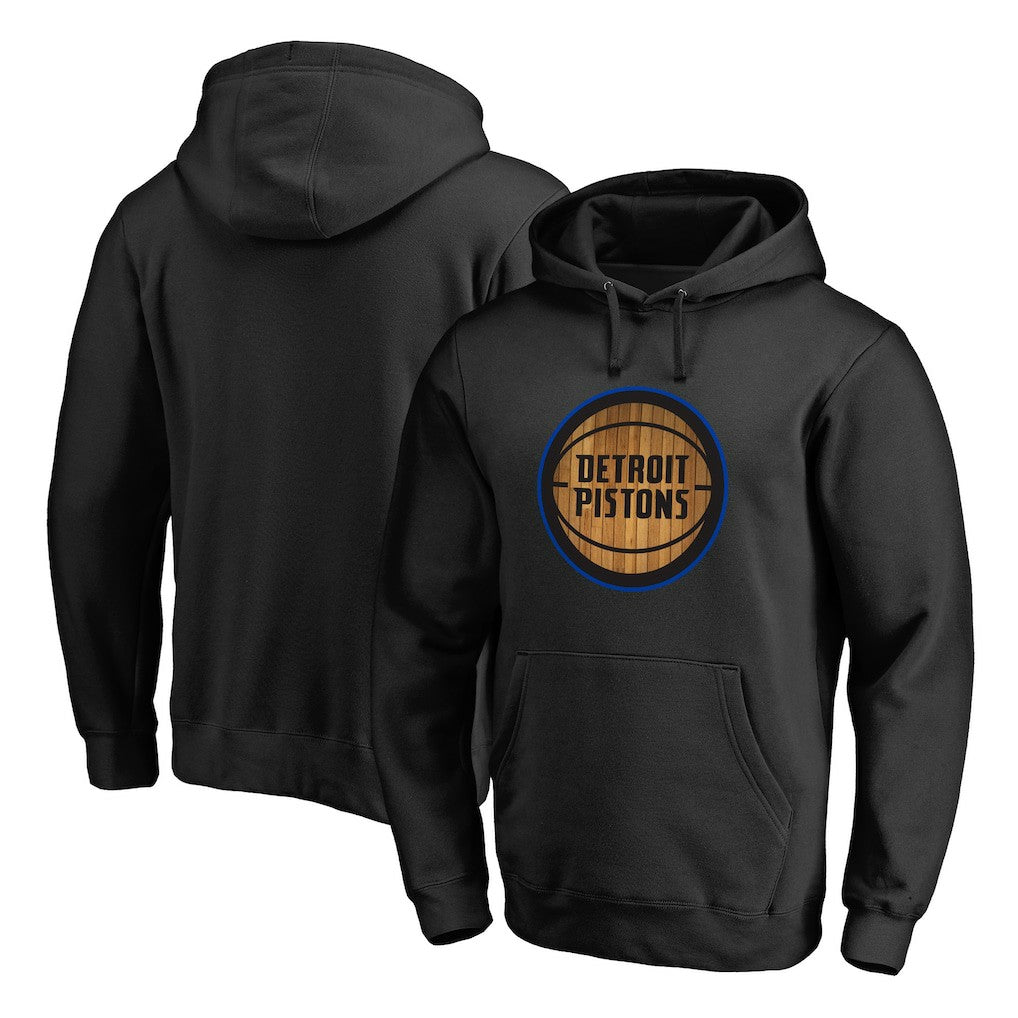 NBA - Detroit Pistons Hardwood Pullover Hoodie - Black
