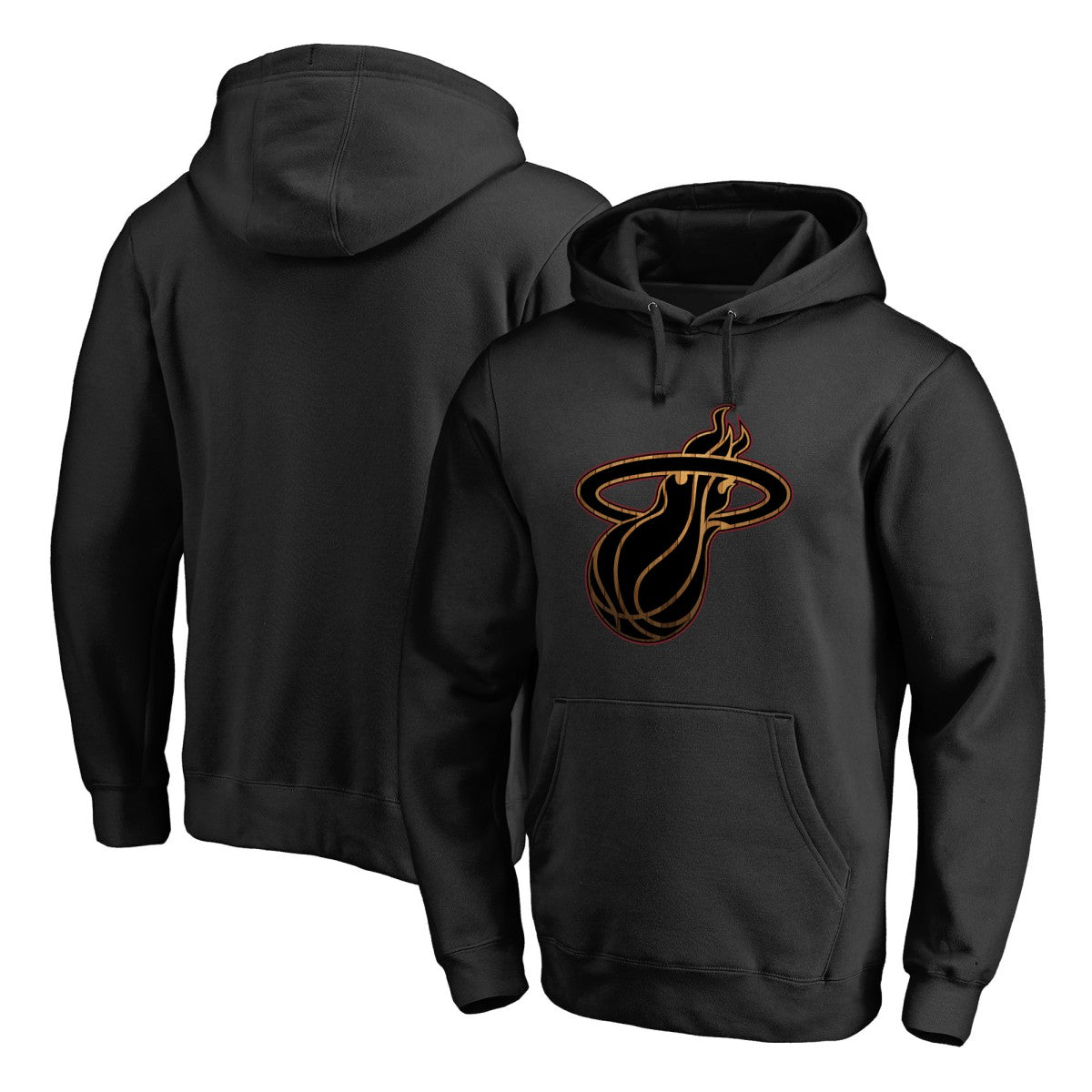 NBA - Miami Heat Hardwood Pullover Hoodie - Black