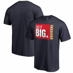 NBA - New Orleans Pelicans Do It Big T-Shirt - Navy