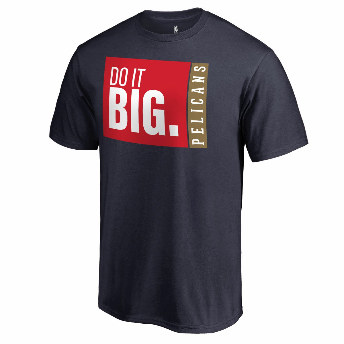 NBA - New Orleans Pelicans Do It Big T-Shirt - Navy