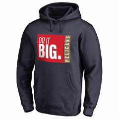 NBA - New Orleans Pelicans Do It Big Pullover Hoodie - Navy