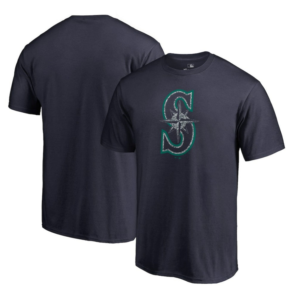 Seattle Mariners Static Logo T-Shirt for sale