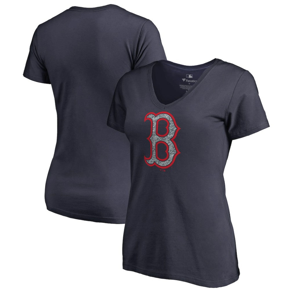 Boston Red Sox Women's Static Logo V-Neck T-Shirt Near Me