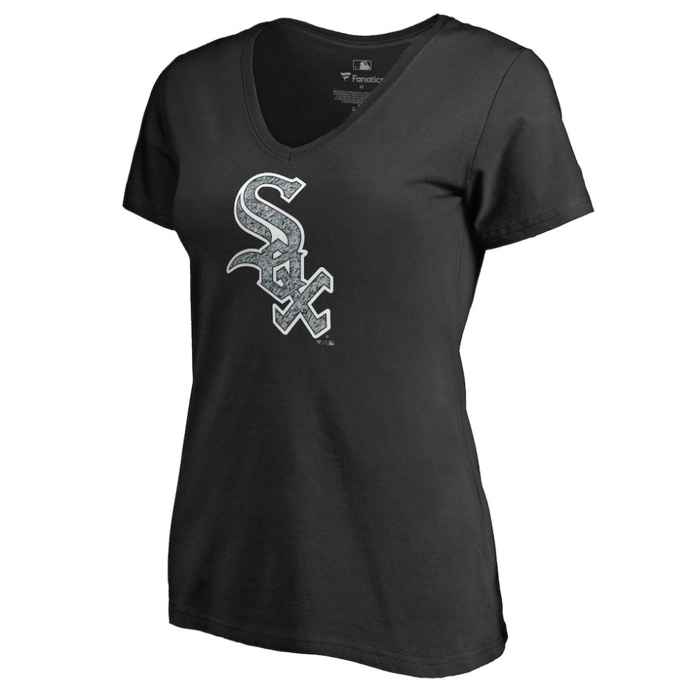 Chicago White Sox Women's Static Logo V-Neck T-Shirt for sale