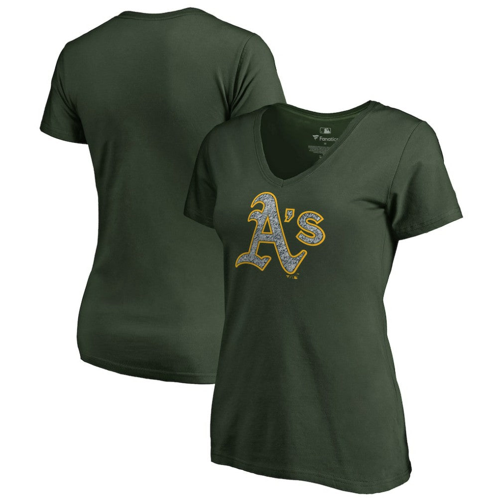 Athletics Women's Static Logo V-Neck T-Shirt Online