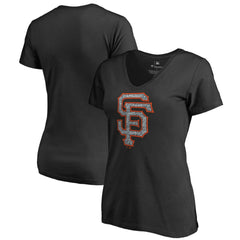 San Francisco Giants Women's Static Logo V-Neck T-Shirt discount