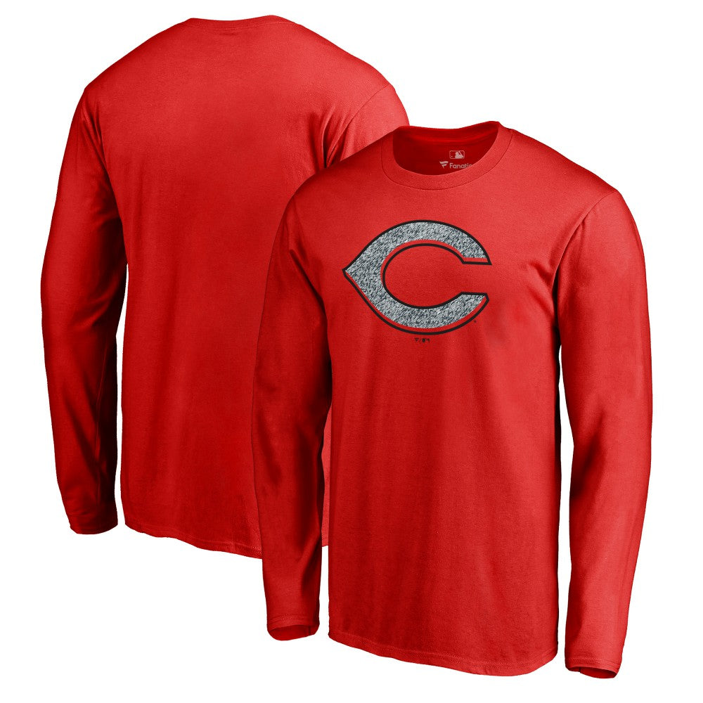 Cincinnati Reds Static Logo Long Sleeve T-Shirt for sale