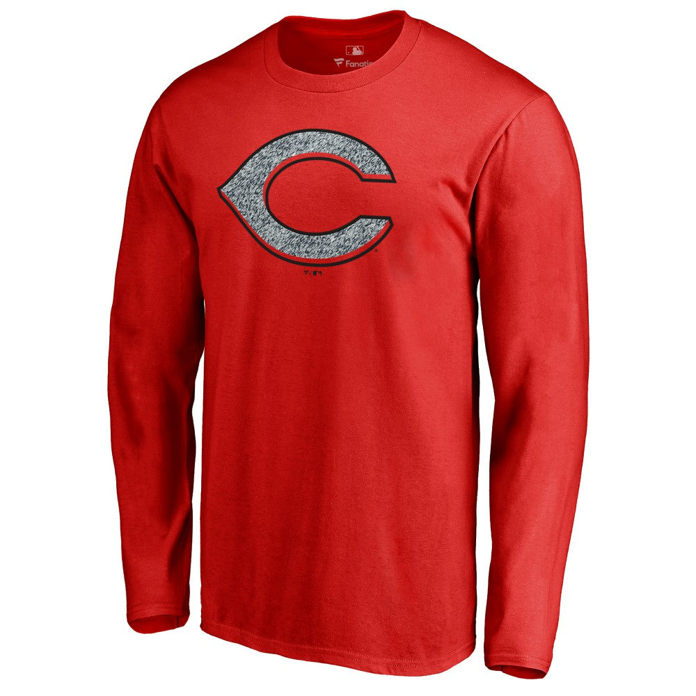 Cincinnati Reds Static Logo Long Sleeve T-Shirt for sale
