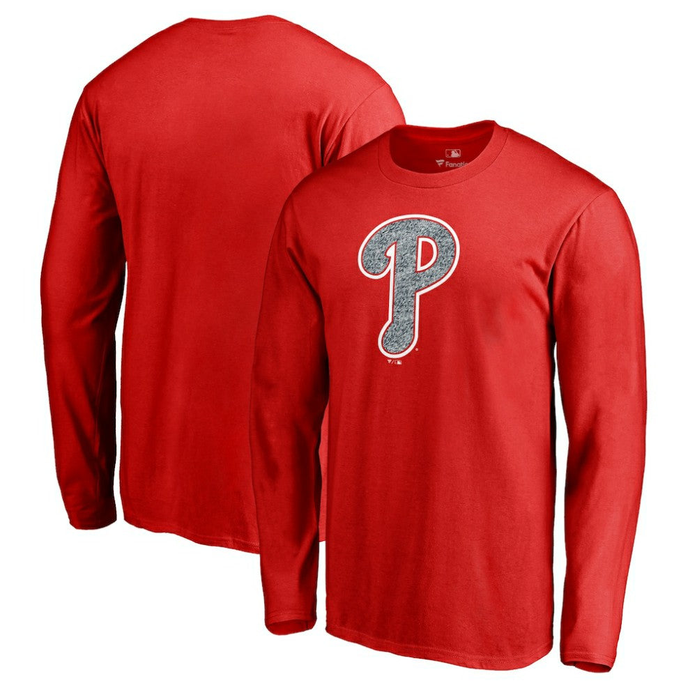 Philadelphia Phillies Static Logo Long Sleeve T-Shirt Lifestyle
