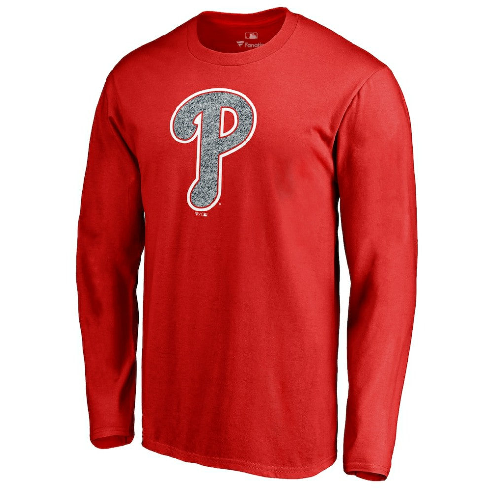 Philadelphia Phillies Static Logo Long Sleeve T-Shirt Lifestyle
