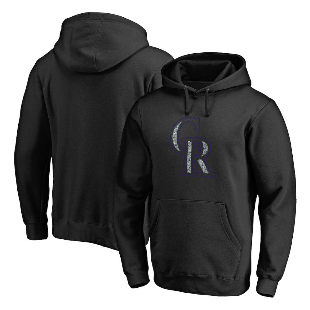 Colorado Rockies Static Logo Pullover Hoodie Lifestyle