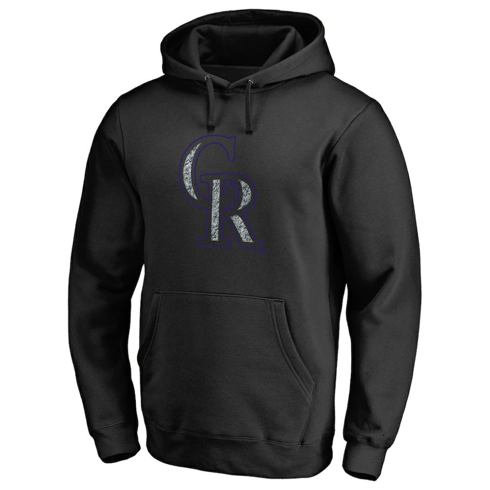 Colorado Rockies Static Logo Pullover Hoodie Lifestyle