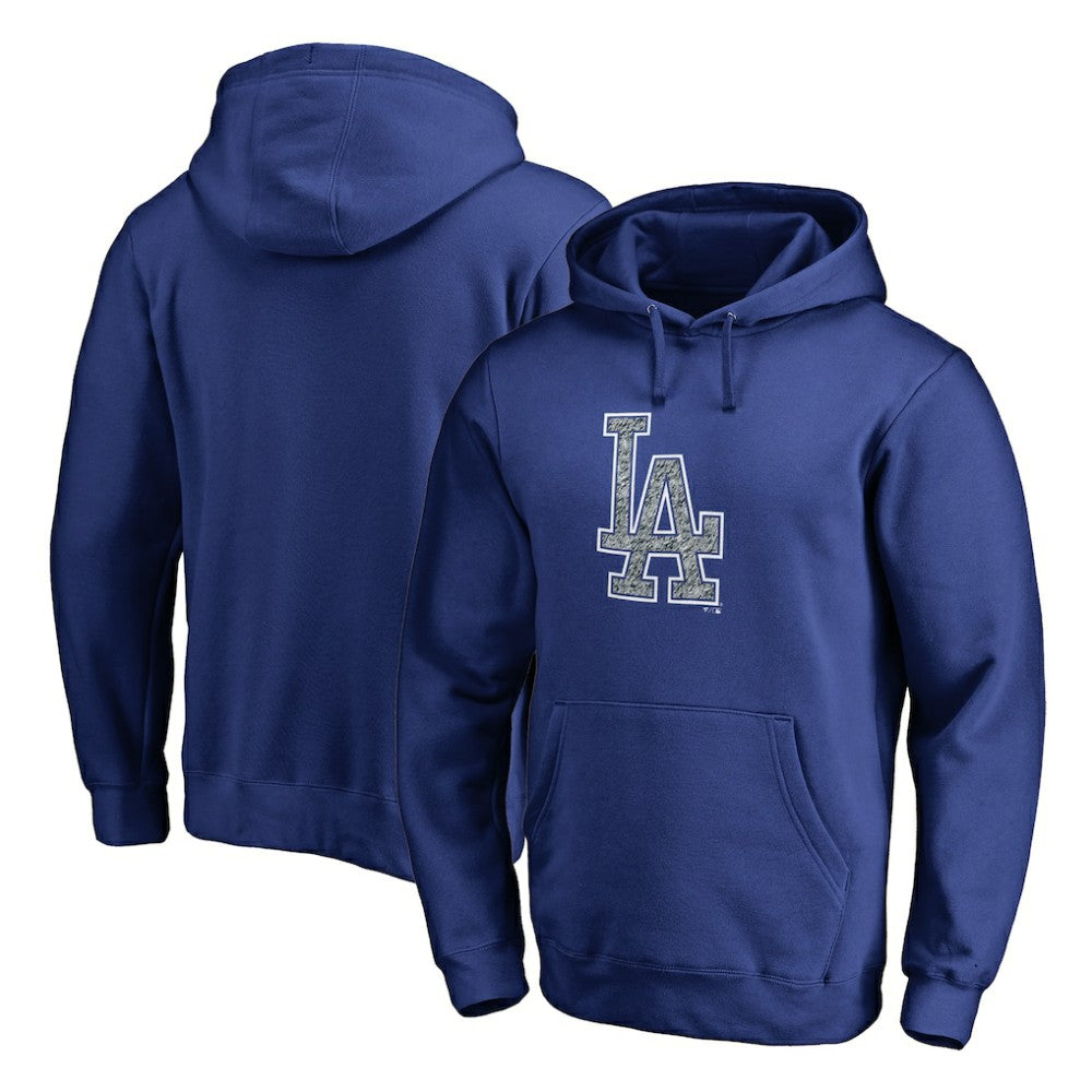 Los Angeles Dodgers Static Logo Pullover Hoodie Online