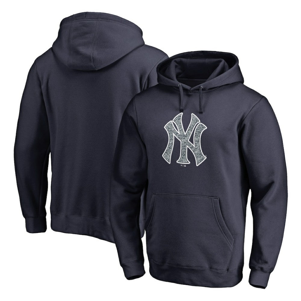 New York Yankees Static Logo Pullover Hoodie Online