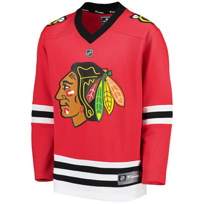 Chicago Blackhawks Fanatics Youth Home Replica Blank Jersey - Red | NHL Jerseys