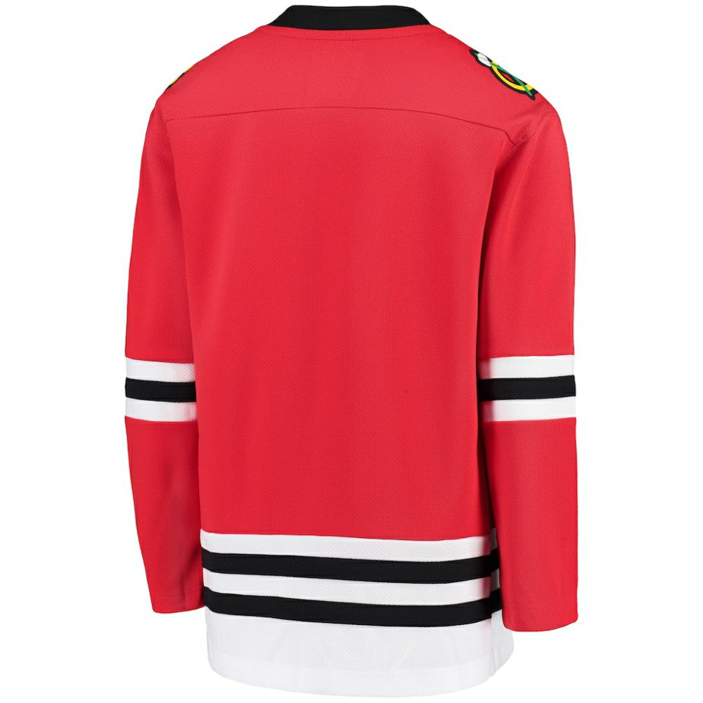 Chicago Blackhawks Fanatics Youth Home Replica Blank Jersey - Red | NHL Jerseys