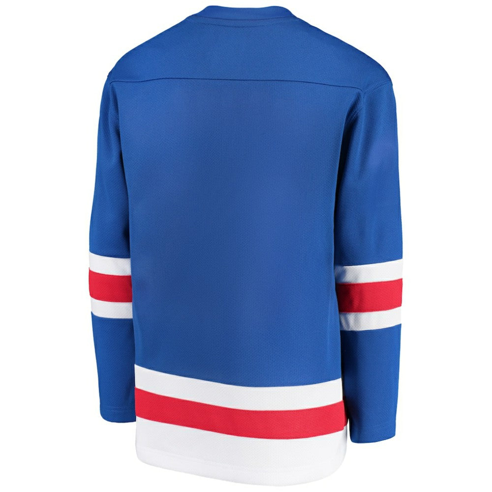 New York Rangers Fanatics Youth Home Replica Blank Jersey - Royal | NHL Jerseys
