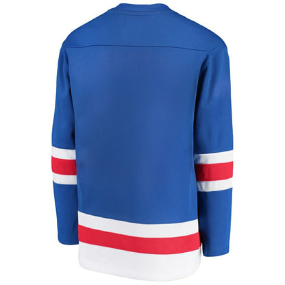 New York Rangers Fanatics Youth Home Replica Blank Jersey - Royal | NHL Jerseys