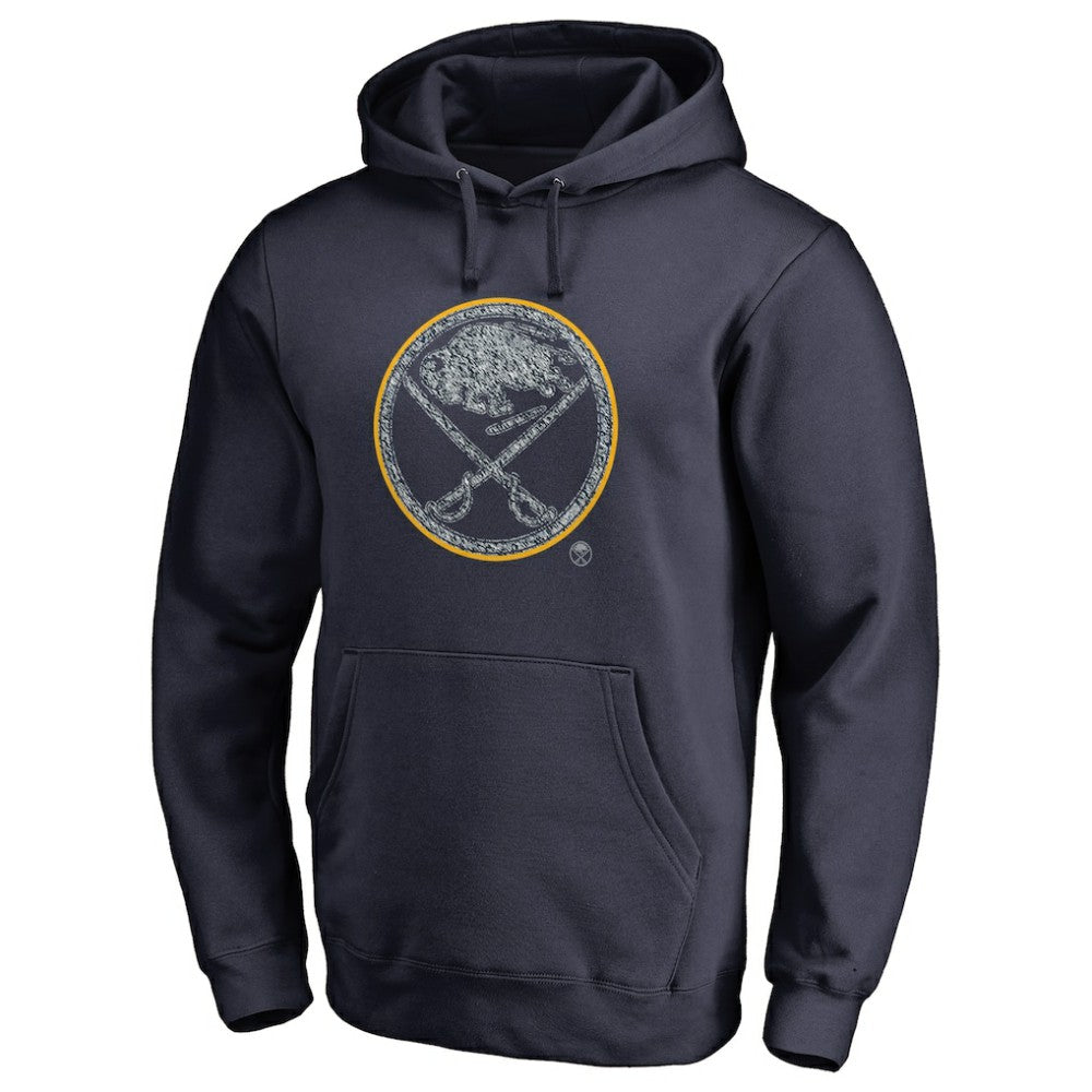 Buffalo Sabres - Static Logo Pullover Hoodie Navy