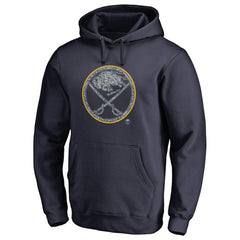 Buffalo Sabres - Static Logo Pullover Hoodie Navy