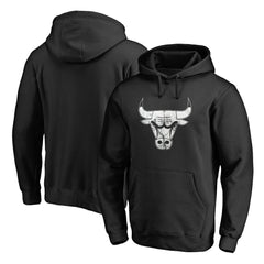NBA - Chicago Bulls Marble Logo Pullover Hoodie - Black