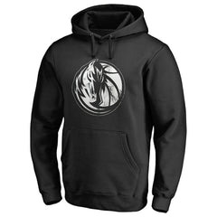NBA - Dallas Mavericks Marble Logo Pullover Hoodie - Black